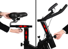 Load image into Gallery viewer, Altrax Fitness Exercise Bike, 30 lb Flywheel, Spring Shock Absorber, Infinite Resistance, Stationary Bikes, Exercise Equipment and Cycling Bikes for Home Workout