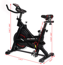 Load image into Gallery viewer, ALTRAX Exercise Bike, 30 lb Flywheel, Belt Driven, Infinite Resistance, Stationary Bikes, Exercise Equipment and Cycling Bikes for Home Workout
